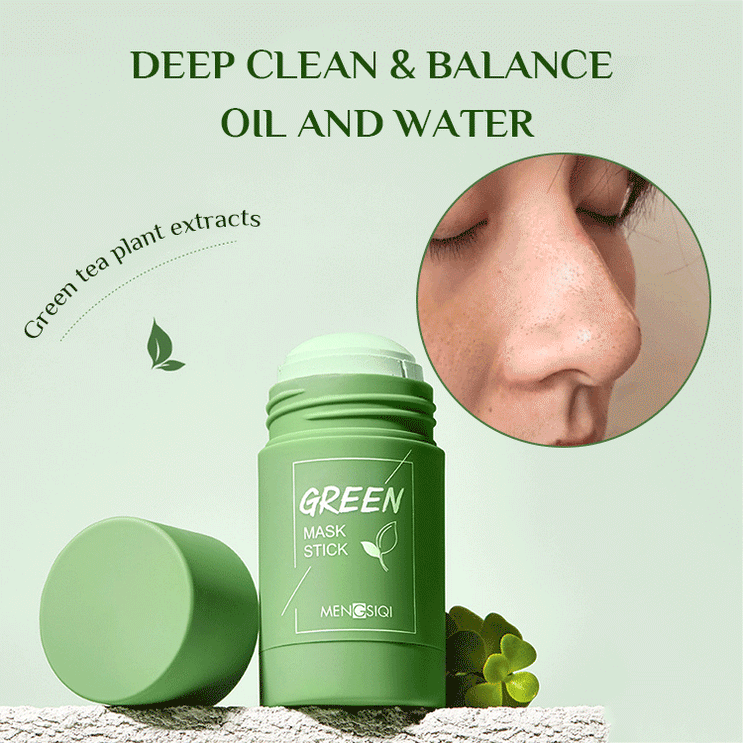 MASK AU THE VERT EN STICK Nettoyage Profond et Hydratation Équilibré