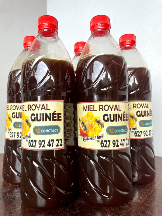 MIEL 🍯 ROYAL DE GUINÉE - 100% PUR ET NATUREL ( Santé, Vitalité et Douceur Authentique, Sans additif )