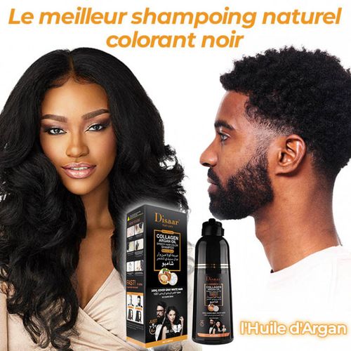 Shampooing Disaar anti-cheveux blanc au collagène - 500 ml